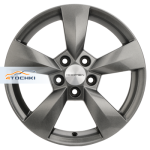 Khomen Wheels KHW1504 Fabia R15 / 6J PCD 5x100 ET 43 ЦО 57.1 Литые G-Silver