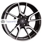Replay LX187 R18 / 8J PCD 5x114.3 ET 30 ЦО 60.1 Литые Черный с полированной лицевой поверхностью