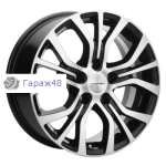 Khomen Wheels KHW1608 Evolute IVan R16 / 6.5J PCD 5x110 ET 40 ЦО 67.1 Литые Black-FP