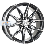 RST R218 Volvo R18 / 7.5J PCD 5x108 ET 50 ЦО 63.4 Литые Черный с полированной лицевой повехностью