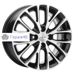 Khomen Wheels KHW1506 Lada Granta R15 / 6J PCD 4x98 ET 36 ЦО 58.6 Литые Black-FP