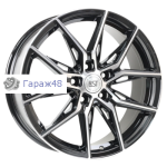 RST R218 R18 / 7.5J PCD 5x114.3 ET 40 ЦО 67.1 Литые Черный с полированной лицевой повехностью