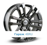 RST R107 R17 / 7.5J PCD 6x139.7 ET 25 ЦО 106.1 Литые Графит