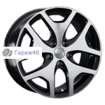 Replay KI187 R17 / 7J PCD 5x114.3 ET 47 ЦО 67.1 Литые Черный с полированной лицевой поверхностью