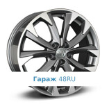 LegeArtis MZ93 R17 / 7J PCD 5x114.3 ET 50 ЦО 67.1 Литые Графит с полированной лицевой поверхностью