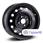 Trebl 7915 R15 / 6J PCD 4x100 ET 43 ЦО 56.6 Штампованные Черный