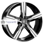 Replay A160(MR) R19 / 8J PCD 5x112 ET 49 ЦО 66.6 Литые Черный с полированной лицевой поверхностью