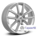 LS Up104 R17 / 6.5J PCD 5x112 ET 45 ЦО 57.1 Литые Серебристый