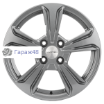 Khomen Wheels KHW1502 Rio/Solaris R15 / 6J PCD 4x100 ET 48 ЦО 54.1 Литые Графит