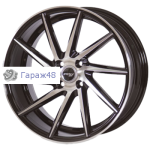 PDW 1022 Left CVT R15 / 7J PCD 4x98 ET 30 ЦО 58.5 Литые Черный с дымкой