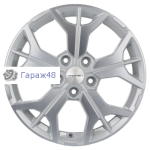 Khomen Wheels KHW1715 Changan/Geely/Lexus/Toyota R17 / 7J PCD 5x114.3 ET 45 ЦО 60.1 Литые F-Silver-FP