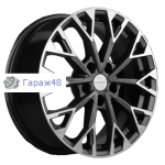 Khomen Wheels KHW1718 CX5/i40/Changan CS75FL/Besturn X80 R17 / 7J PCD 5x114.3 ET 45 ЦО 67.1 Литые Gray-FP