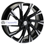 Khomen Wheels KHW1901 BMW X3/X4 R19 / 7.5J PCD 5x112 ET 32 ЦО 66.6 Литые Black-FP