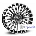RST R2201FF R22 / 9.5J PCD 5x120 ET 45 ЦО 72.6 Литые Черный с полированной лицевой поверхностью