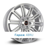 LegeArtis LR19 R20 / 8.5J PCD 5x120 ET 53 ЦО 72.6 Литые Серебристый