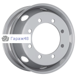 Asterro 8/275/221/130 R17.5 / 6.75J PCD 8x275 ET 130 ЦО 221 Штампованные Серебристый