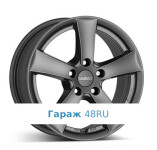 Dezent TX graphite R15 / 6J PCD 5x114.3 ET 46 ЦО 67.1 Литые Графит матовый