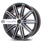 PDW 1004 CV4 R17 / 7J PCD 5x114.3 ET 40 ЦО 67.1 Литые Черный матовый с полированной лицевой поверхностью