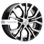Khomen Wheels KHW1608 Huyndai/Kia R16 / 6.5J PCD 5x114.3 ET 43 ЦО 67.1 Литые Black-FP