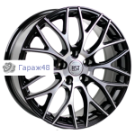 RST R137 (Genesis) R17 / 7J PCD 5x114.3 ET 31 ЦО 67.1 Литые Черный с полированной лицевой повехностью
