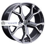 Replay MR163 R22 / 9.5J PCD 5x112 ET 45 ЦО 66.6 Литые Графит с полированной лицевой поверхностью