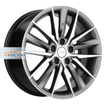 Khomen Wheels KHW1807 Geely Coolray R18 / 8J PCD 5x114.3 ET 53 ЦО 54.1 Литые Gray-FP