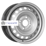 ТЗСК Nissan Almera R15 / 6J PCD 4x114.3 ET 45 ЦО 66.1 Штампованные Серебристый
