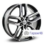 RST R127 R17 / 7J PCD 5x114.3 ET 50 ЦО 67.1 Литые Черный с полированной лицевой поверхностью