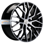 Khomen Wheels KHW2005 Kodiaq R20 / 8.5J PCD 5x112 ET 30 ЦО 57.1 Литые Black-FP