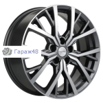 Khomen Wheels KHW1806 Haval F7/F7x R18 / 7J PCD 5x114.3 ET 40 ЦО 64.1 Литые Gray-FP