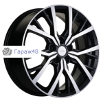 Khomen Wheels KHW1806 CS35/CS35 Plus R18 / 7J PCD 5x110 ET 50 ЦО 63.3 Литые Black-FP