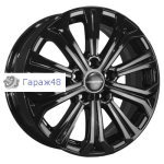 Khomen Wheels KHW1610 Toyota/Suzuki R16 / 6.5J PCD 5x114.3 ET 45 ЦО 60.1 Литые Черный