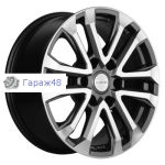 Khomen Wheels KHW1805 Pajero R18 / 7.5J PCD 6x139.7 ET 46 ЦО 67.1 Литые Gray-FP