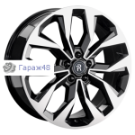 Replay LR108 R20 / 8.5J PCD 5x120 ET 47 ЦО 72.6 Литые Черный с полированной лицевой поверхностью