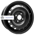 ТЗСК Daewoo Nexia R14 / 5.5J PCD 4x100 ET 49 ЦО 56.6 Штампованные Черный