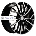 Khomen Wheels KHW1717 Ford CMax R17 / 7J PCD 5x108 ET 50 ЦО 63.35 Литые Black-FP