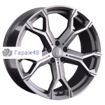 Replay B135 R22 / 9.5J PCD 5x112 ET 37 ЦО 66.6 Литые Графит с полированной лицевой поверхностью