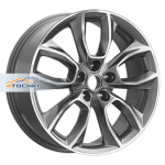 Premium Series КР001 UniS/Changan CS55 Plus/Belgee X70 R18 / 7J PCD 5x114.3 ET 45 ЦО 60.1 Литые Diamond Gloss Graphite