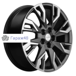 Khomen Wheels KHW1809 Chery Tiggo 4/Tiggo 7 Pro R18 / 7J PCD 5x108 ET 33 ЦО 60.1 Литые Gray-FP