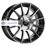 Megami MGM35 R15 / 6J PCD 4x114.3 ET 40 ЦО 67.1 Литые Черный с полированной лицевой поверхностью
