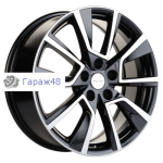 Khomen Wheels KHW1802 OMODA C5 R18 / 7J PCD 5x108 ET 33 ЦО 60.1 Литые Black-FP