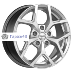 Skad KL-368 R16 / 6.5J PCD 5x114.3 ET 40 ЦО 66.1 Литые Серебристый