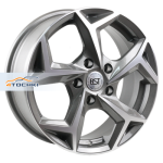 RST R066 Duster, Kaptur R16 / 6.5J PCD 5x114.3 ET 50 ЦО 66.1 Литые Графит с полированной лицевой поверхностью