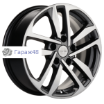 Khomen Wheels KHW1612 Octavia A7 R16 / 6.5J PCD 5x112 ET 46 ЦО 57.1 Литые Gray-FP
