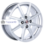 Alcasta M63 R15 / 6J PCD 4x100 ET 37 ЦО 60.1 Литые Серебристый