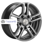 Khomen Wheels KHW1602 Niva 4x4 R16 / 6.5J PCD 5x139.7 ET 40 ЦО 98.5 Литые Графит