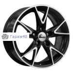 iFree Нирвана R15 / 6.5J PCD 5x100 ET 40 ЦО 67.1 Литые Черный с полированной лицевой поверхностью