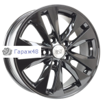 RST R116 Skoda, VW R16 / 6.5J PCD 5x112 ET 40 ЦО 57.1 Литые Черный с полированной лицевой поверхностью