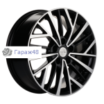 Khomen Wheels KHW1717 Chery Tiggo 3/Tiggo 3 Pro R17 / 7J PCD 5x108 ET 40 ЦО 60.1 Литые Black-FP