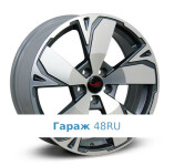 LegeArtis SB509 R17 / 7J PCD 5x100 ET 48 ЦО 56.1 Литые Графит с полированной лицевой поверхностью